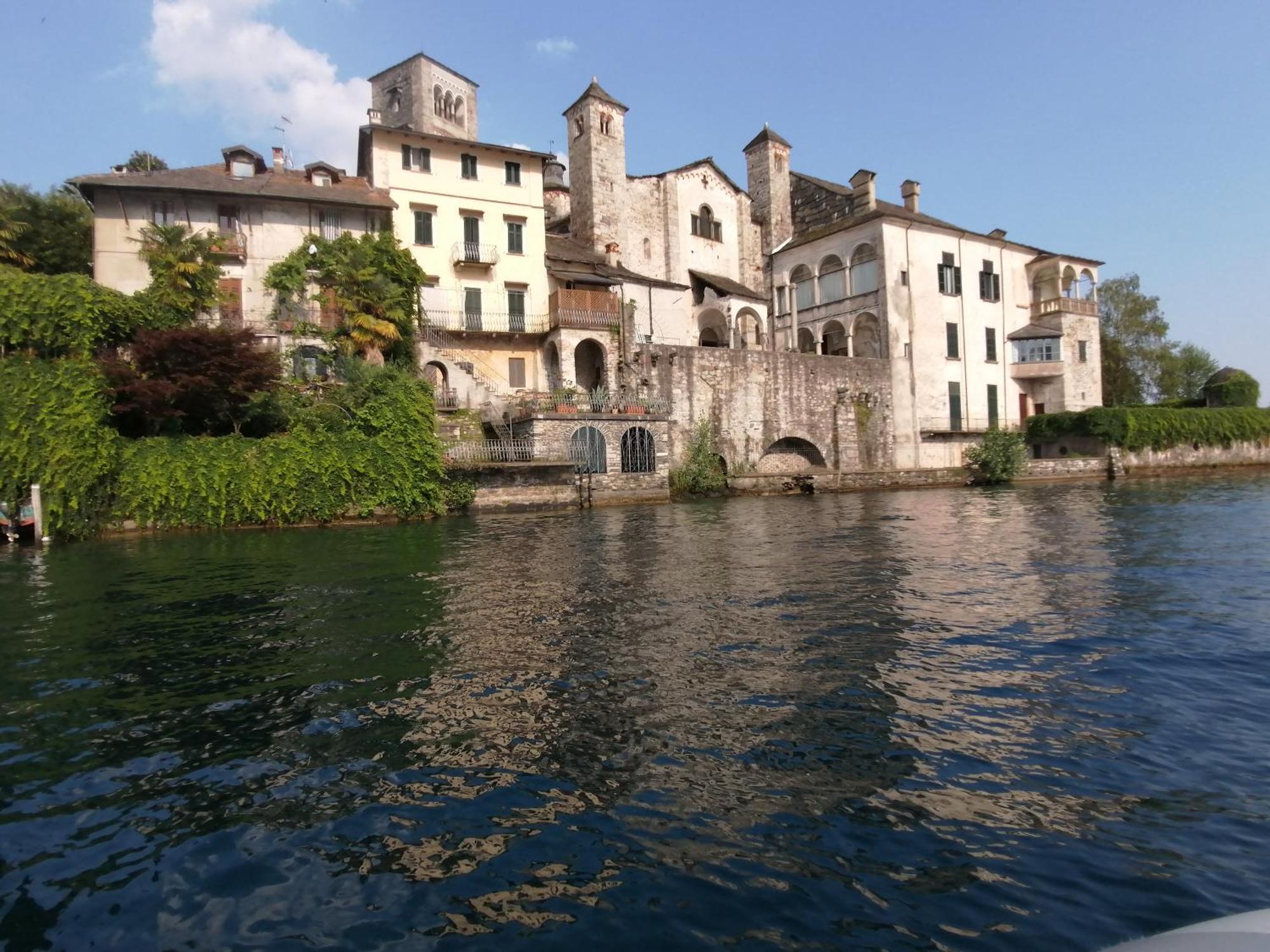 Il Sasso Appartamento Orta San Giulio Cameră foto