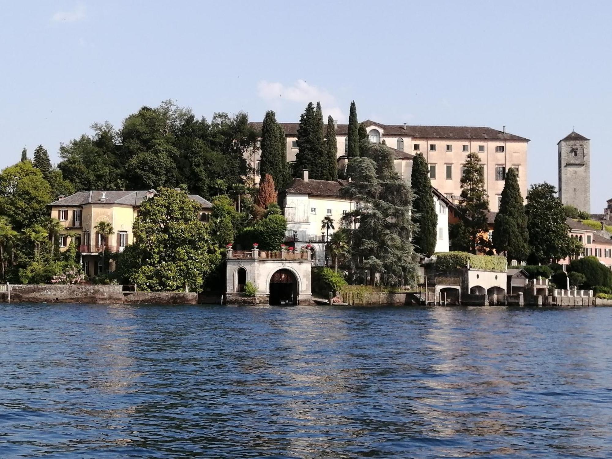 Il Sasso Appartamento Orta San Giulio Cameră foto